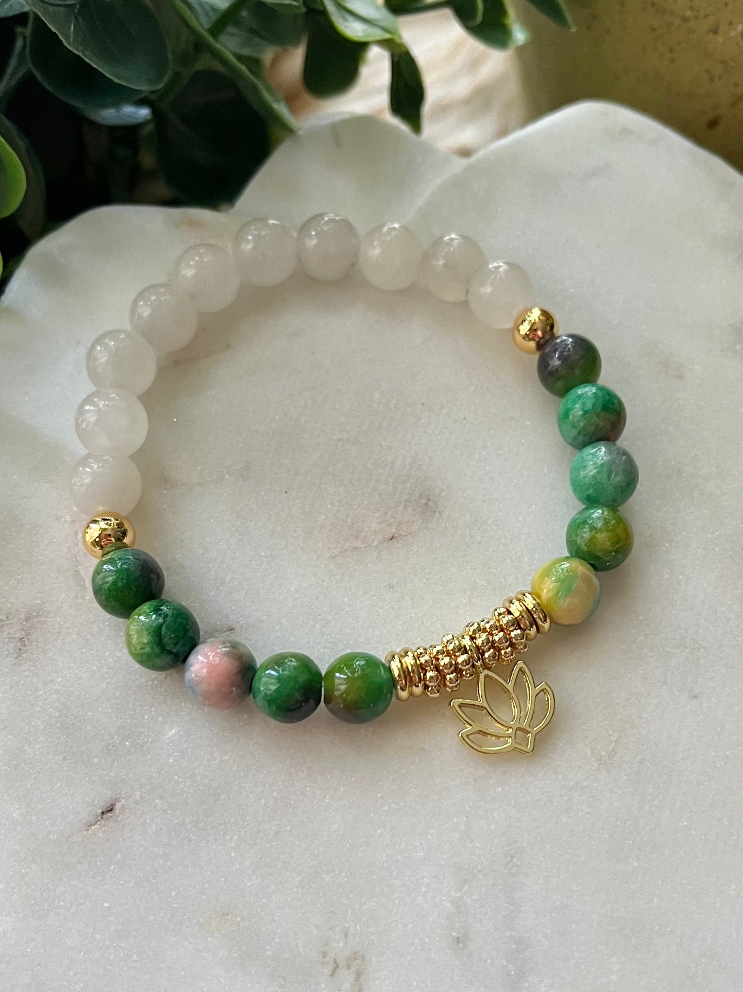 Lotus Rebirth Beaded Bracelets