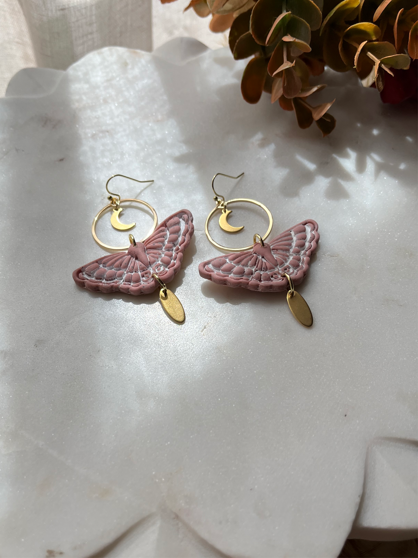 Autumn’s Mystical Collection of Clay Earrings