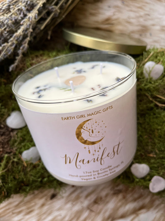 Manifest 17oz Soy Candle