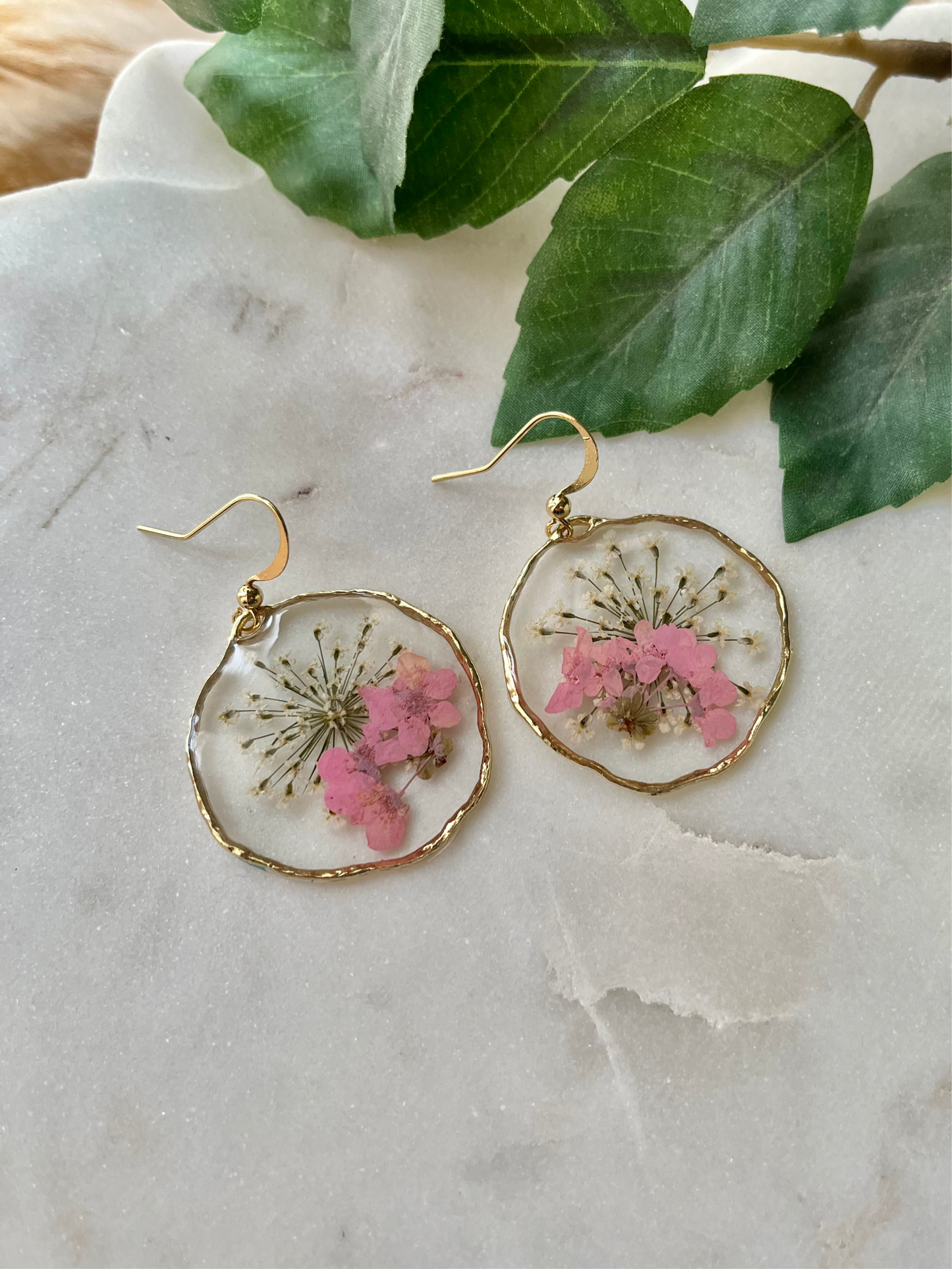 The Bouquet Collection of Resin Flower Earrings