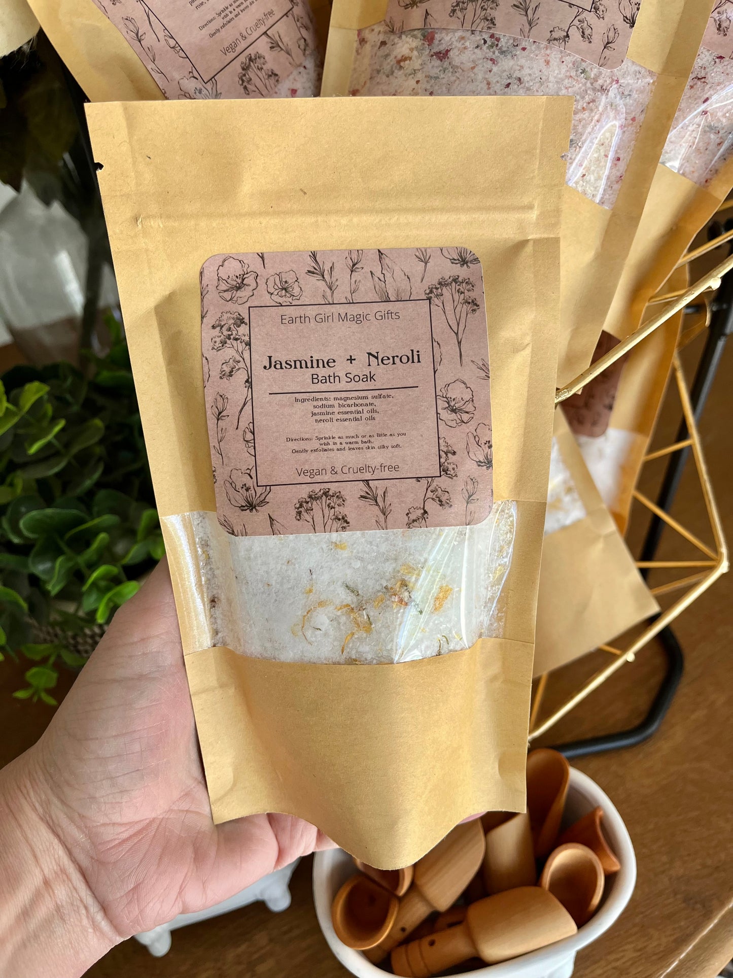 Jasmine + Neroli Essential Oil Bath Soak