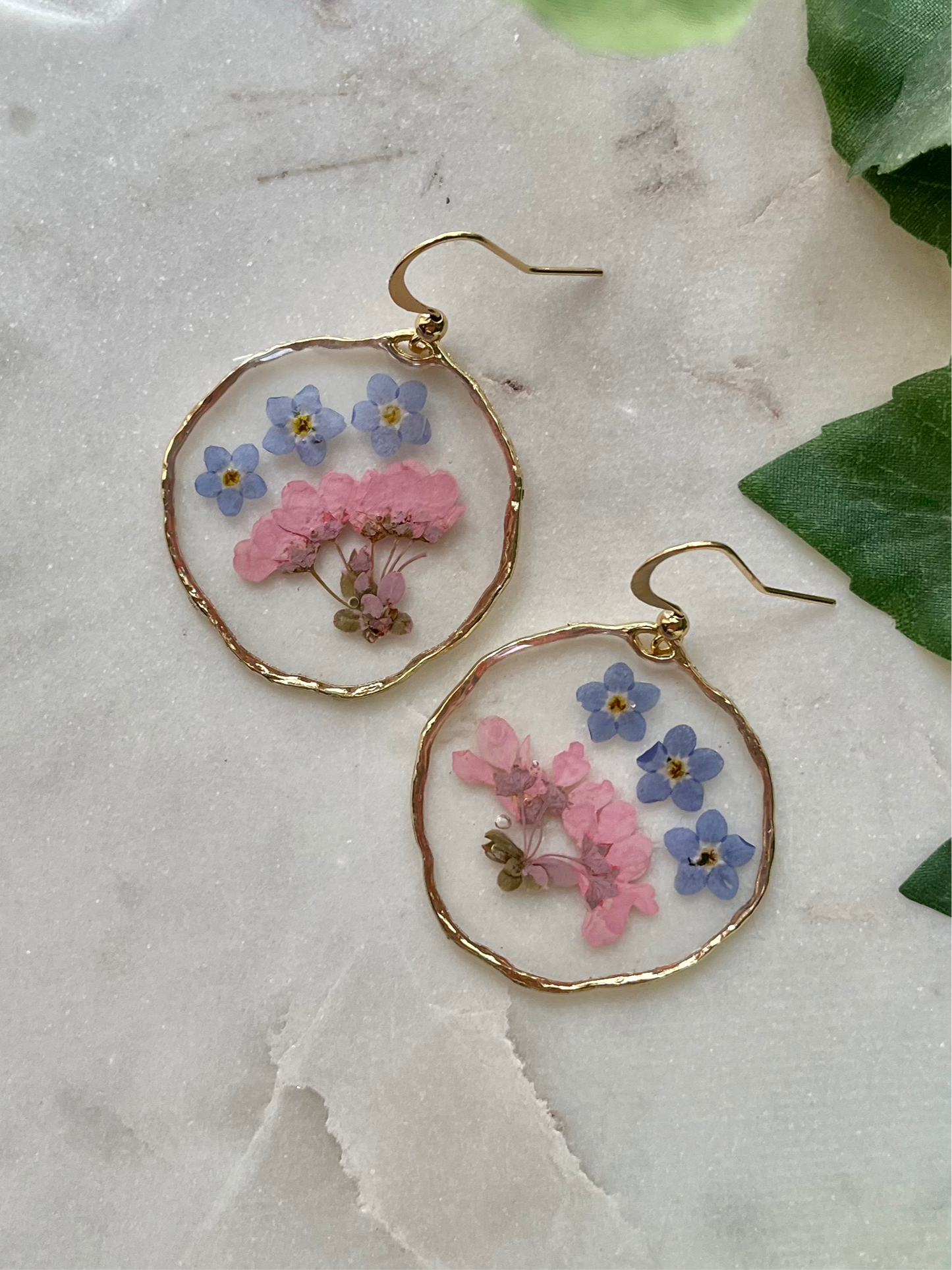 The Bouquet Collection of Resin Flower Earrings