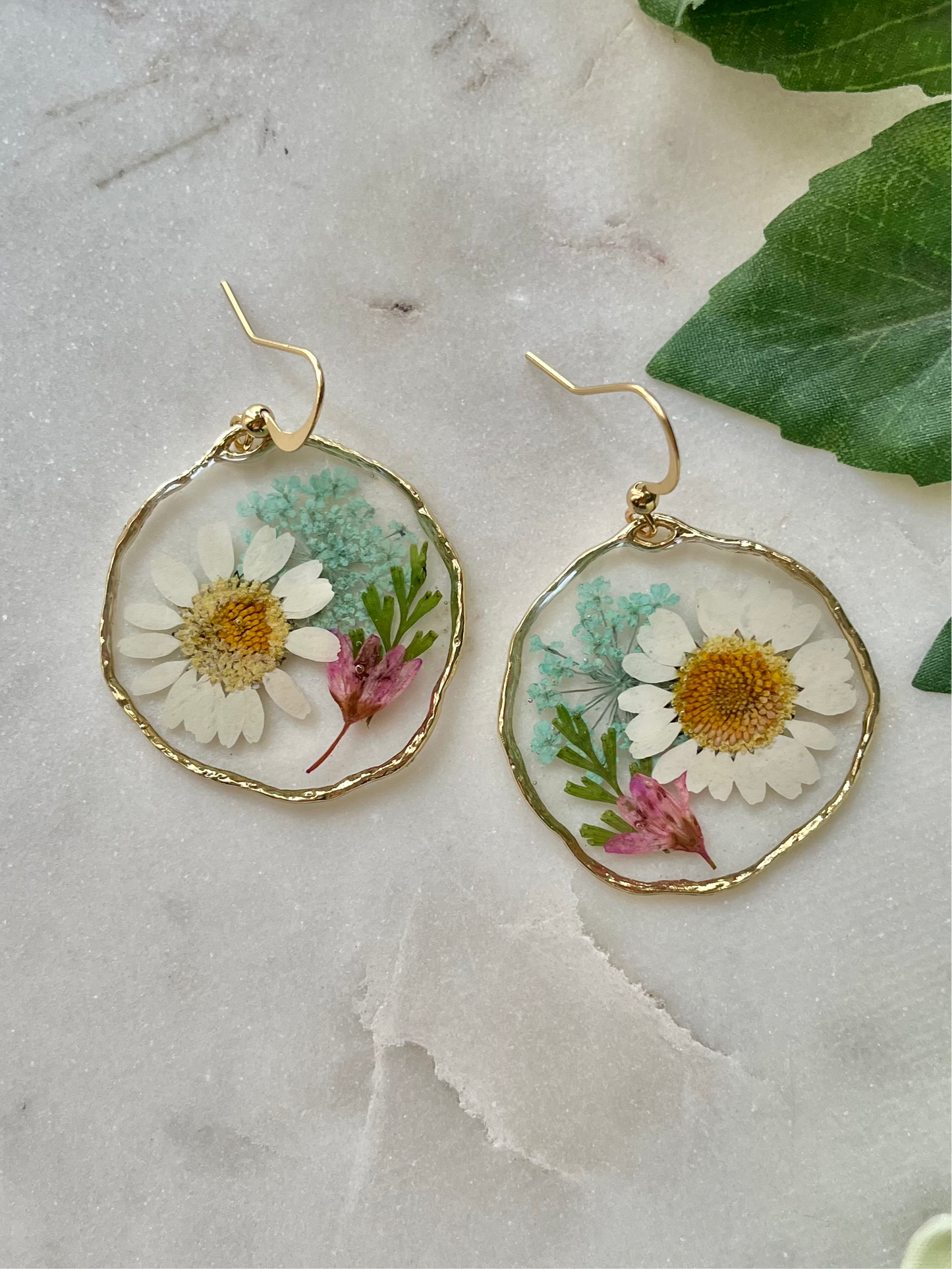 The Bouquet Collection of Resin Flower Earrings