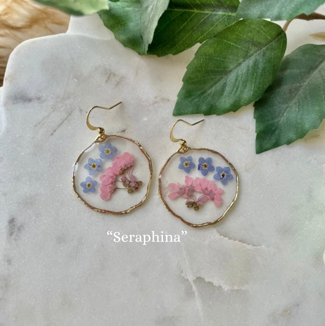 The Bouquet Collection of Resin Flower Earrings