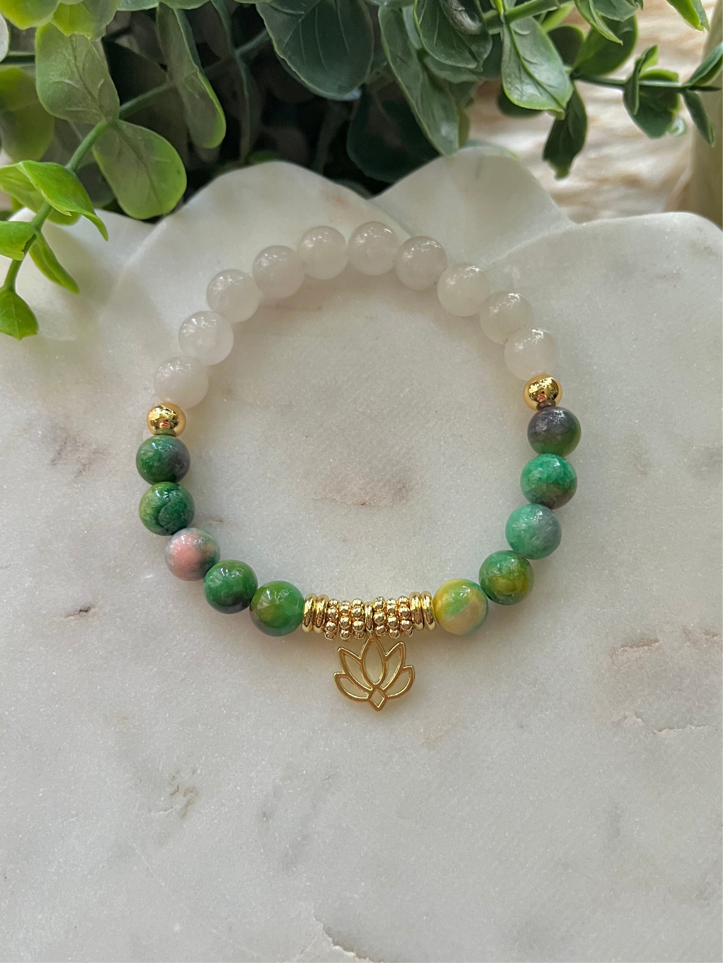 Lotus Rebirth Beaded Bracelets